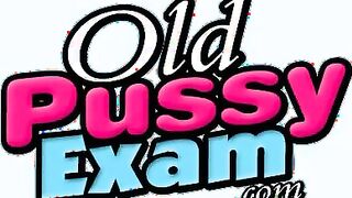 Aged Woman Receives Sexual Vagina Examination