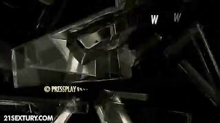 Good-Looking Brunette Girl Karen Can't Get Enough Of Anal Fucking