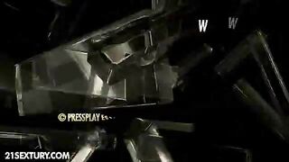 Amazing Brunette Chick Yiki Has Butt-Hole Screwed By Thick Black Pole