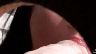 Elegant Leonelle Knoxville Licks Gloryhole Sex-Toy