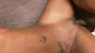 Aroused Black Divine Vs. Meaty Dark Cock