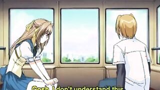 Busty anime hot foreplay and fucked