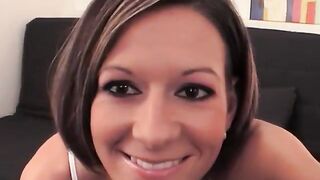 Sexy Brunette EX Makea A Video