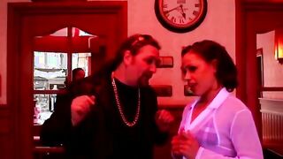 Hot hooker sucks cock