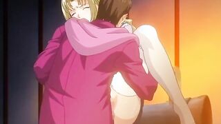 Uniform anime gangbanged and cummed