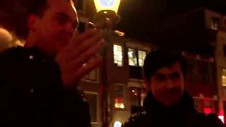 Hot blonde whore rides dick