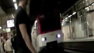 Suck fest at gay club