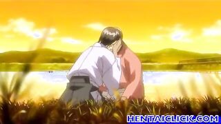 Hentai gays outdoor with anal cock