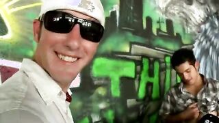 Horny gay thug gangster gets fucked