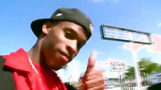 Horny interracial gays in public