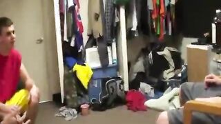 Gays jerking in front of each other