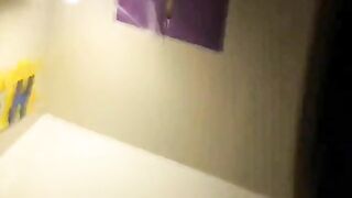 Gay teens having fun in a dorm