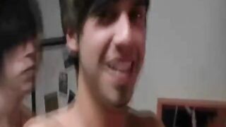 Twinks getting cozy in the bed