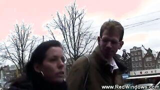 Real dutch whore getting hot with guy