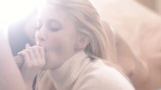 Super sensitive art threesome