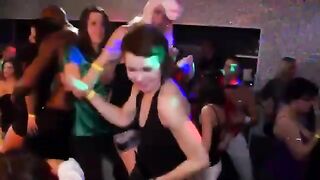 Daring real teen is sucking a cock