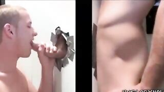 Straight guy tricked by a gay bj