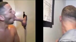 Straight jock tricked by gay blowjob