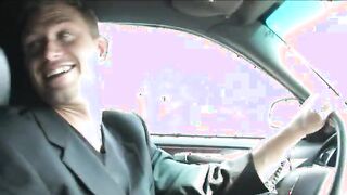 blonde hooker penetrated over the limo