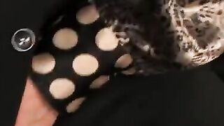 Glamour blonde european bitch