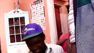 Black college boys get their ass and throats fucked