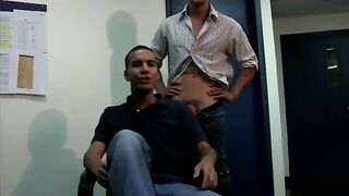 Hazing teen made to suck hard cock