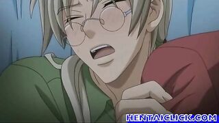 Sexy anime gay having a love affair