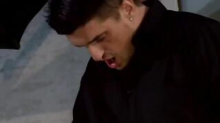 Glam babe bounces on a hard cock