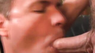 Horny hunk pleasures his stud