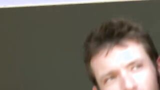 Sexy guy gets his cock sucked by hungry gay