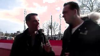 Real Dutch whore meets her new customer