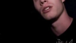 Straight guy sucked with gay lips