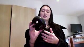 Old dude licks young nurse pussy