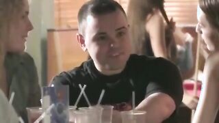 These guys show their pulling skills in loacl poolhall