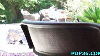 Teen changing positions on cock