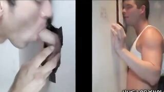 Straight guy mislead into a gay blowjob