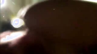 Frat boy films his college blowjob from a hot slut