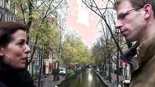 Nasty ebony sucks cock