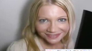 Check nasty real amateur blonde