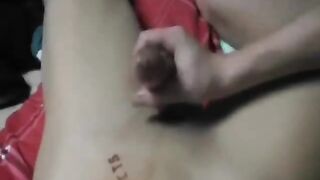 Frat boy is a jerker not a jerk at dorm room date