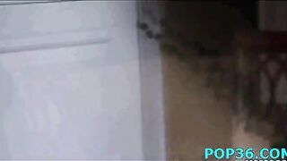 Hot teens sharing a cock