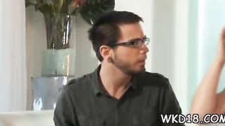 Nice blowjob before rodeo