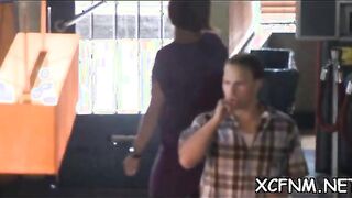 Exciting CFNM action