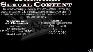 Nasty Blonde Performs And Gets Head