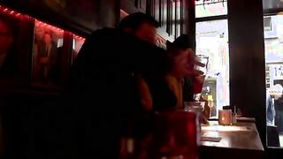 Tourist visiting the red light district