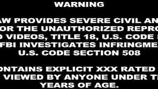 Huge-Boobed Wifey Crams Dark Dick In Mouth And Vagina