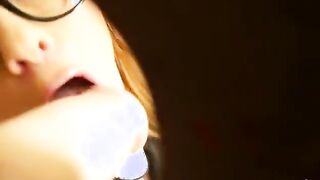 Gloryhole lover sucks and fucks