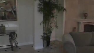 Beautiful Brunette Hottie Crams Throbbing Pole In Vag And Asshole