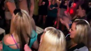 Cfnm hoes get cock in their mouths