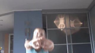 brunett fucking on the floor